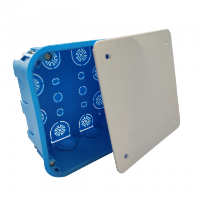 Elektro inštalacijska doza s pokrovom - razdelilna VMS 105x105 Pribor